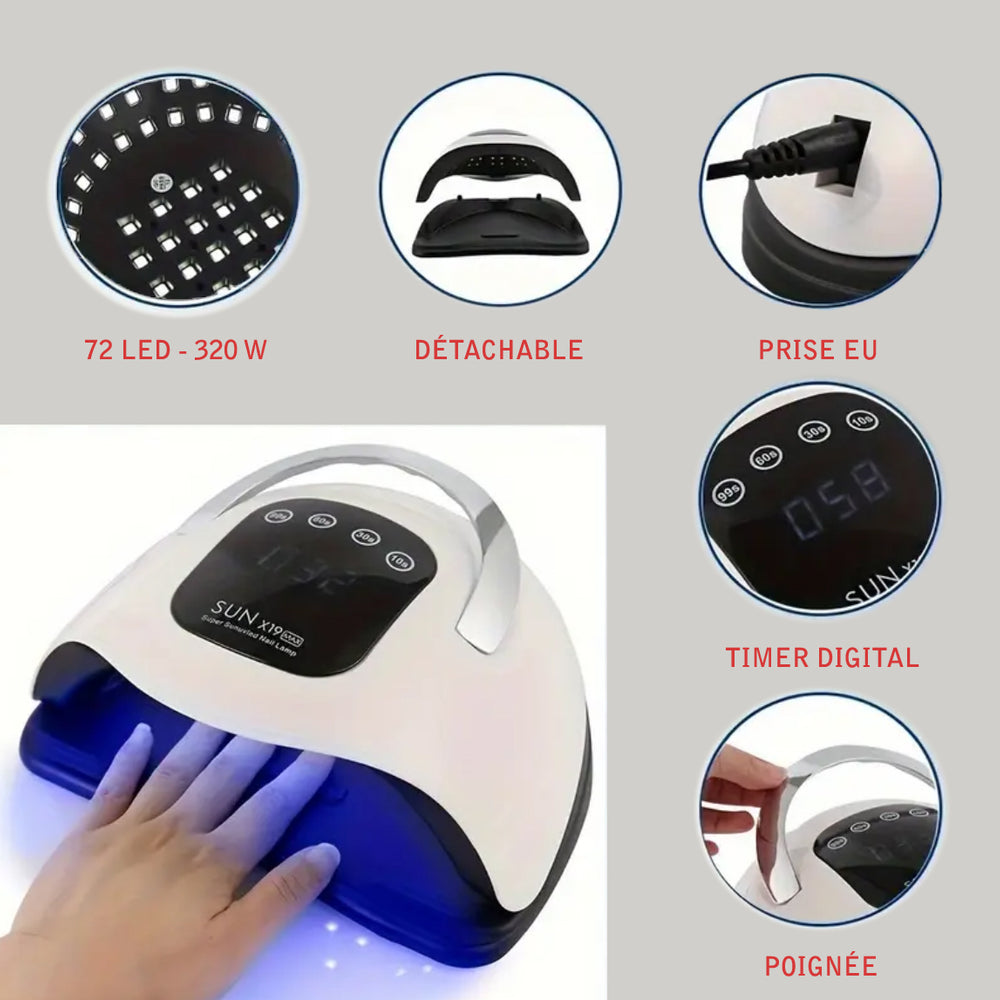 Lampe LED professionnelle 320w